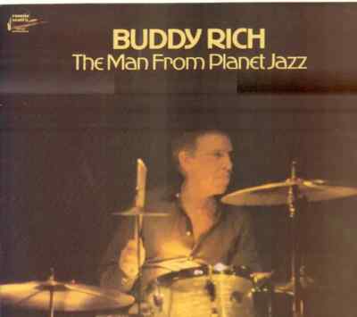 Buddy Rich The Man From Planet Jazz precision Vinyl LP