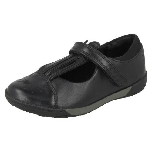 girls grey school shoes