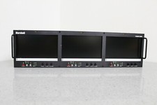 Marshall Electronics V-R653P-HDSDI Triple Monitor Rack Mount Fully Tested