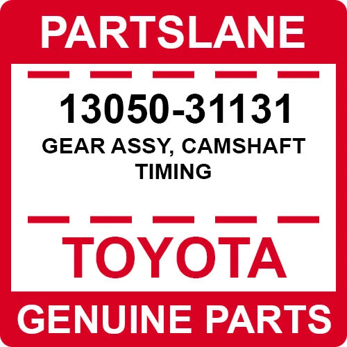 Eixo de comando motor fabricante de equipamento original 13050-31131 Lexus GS450h 07-11 2GRFSE - Imagem 2 de 4