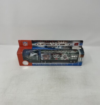 2003 Chad Pennington New York Jets NFL Superstars 1:80 Scale DieCast Semi Truck