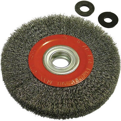 Faithfull Bench Grinder Wire Wheel 200mm 25mm 32mm - Image 1 of 2