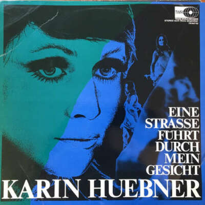 Karin Hübner - Eine Strasse Führt Durch Mein Gesich LP Vinyl Sc