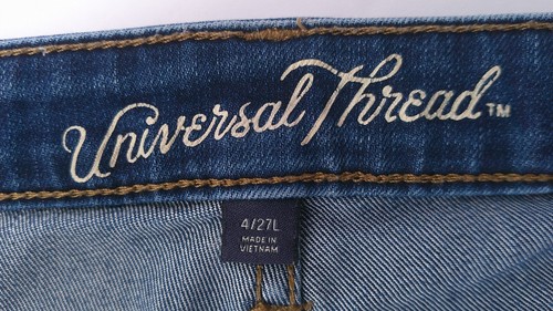 UNIVERSAL THREAD Girls Blue Jegging Jeans 4/27L - Picture 4 of 7