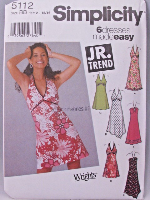 Simplicity 40 40 Made Easy Sundress Pattern Juniors Size BB 4040 Classy Sundress Patterns Simplicity Simplicity 40 40 Made Easy Sundress Pattern Juniors Size BB 4040 Classy Sundress Patterns Simplicity