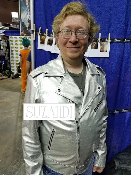 Jaqueta Evan Peters X-men Apocalypse Mercúrio Cosplay Prata com Suzahdi TLC - Imagem 2 de 4