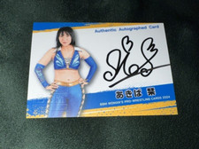 Shiori Akiba 2024 BBM Women's Pro-Wrestling Auto Card 057/100 /100