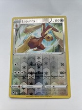 145/195 Lopunny : Reverse Holo : SWSH-12 Silver Tempest : Pokemon TCG