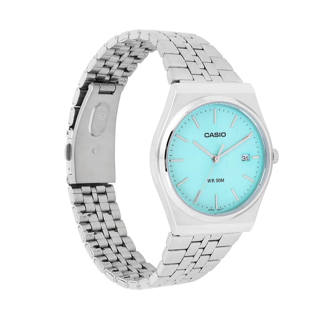 カシオ　ターコイズブルー　CASIO MTP-B145D-2A1VEF Amazon.co.jp: カシオ MTP-B145D-2A1VEF メンズ カジュアル