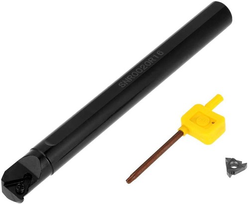 SNR 0020R16 20mm×200mm CNC Internal Threading Turning Tool + 10Pcs 16IR AG60