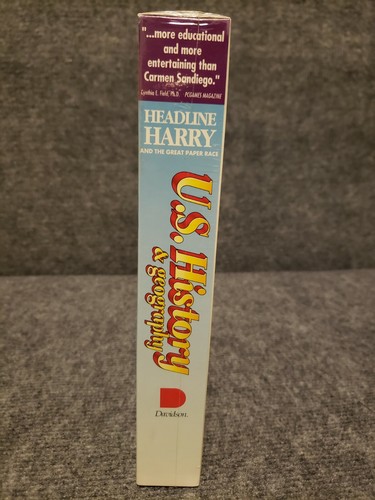 Headline Harry and the Great Paper Race 1992 PC US History & Geography  - Bild 3 von 3