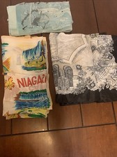 TRAVEL SCARFS SOUVENIRS LOT 3 Canada  Florida