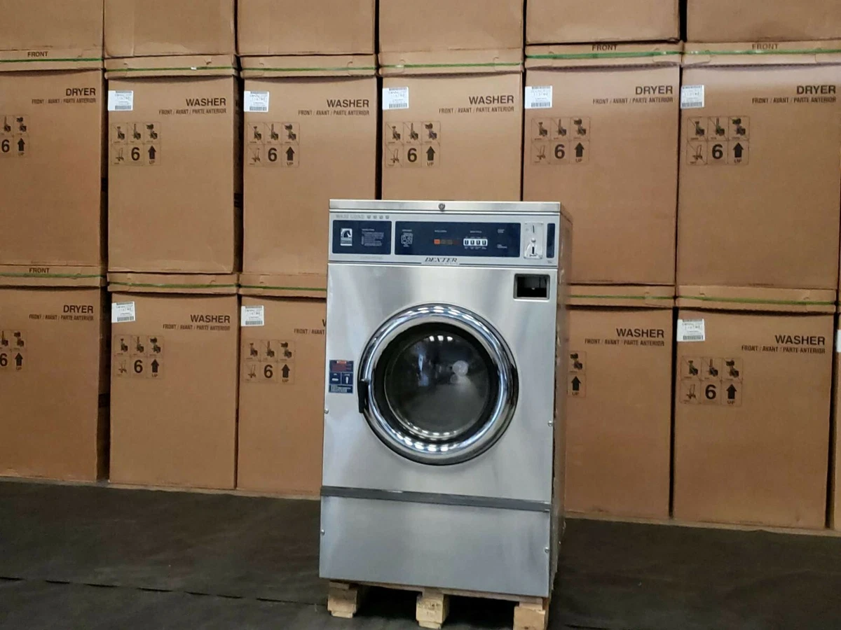 DEXTER T600 COMMERCIAL FRONT LOAD WASHING MACHINE MODEL, 49 OFF