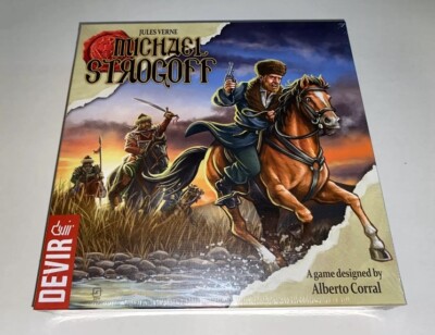 Jules Verne: Michael Strogoff  Board Game -  DEVIR Games (2015) New in Shrink