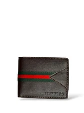 RFID Protected Brown Leather Wallet Unisex Design with Multi Storage Wallet Men