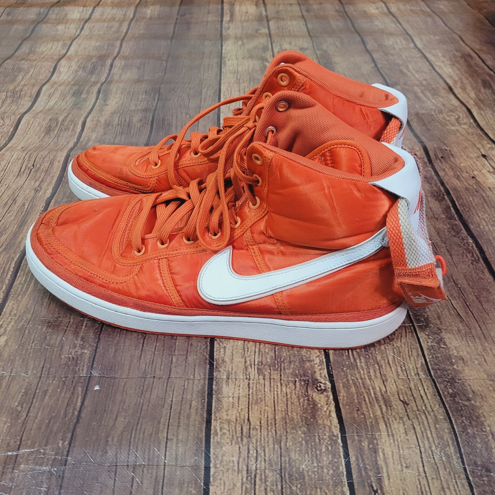 Nike Mens Shoes Coral 13 Vandal High Supreme Vintage Coral Sneakers