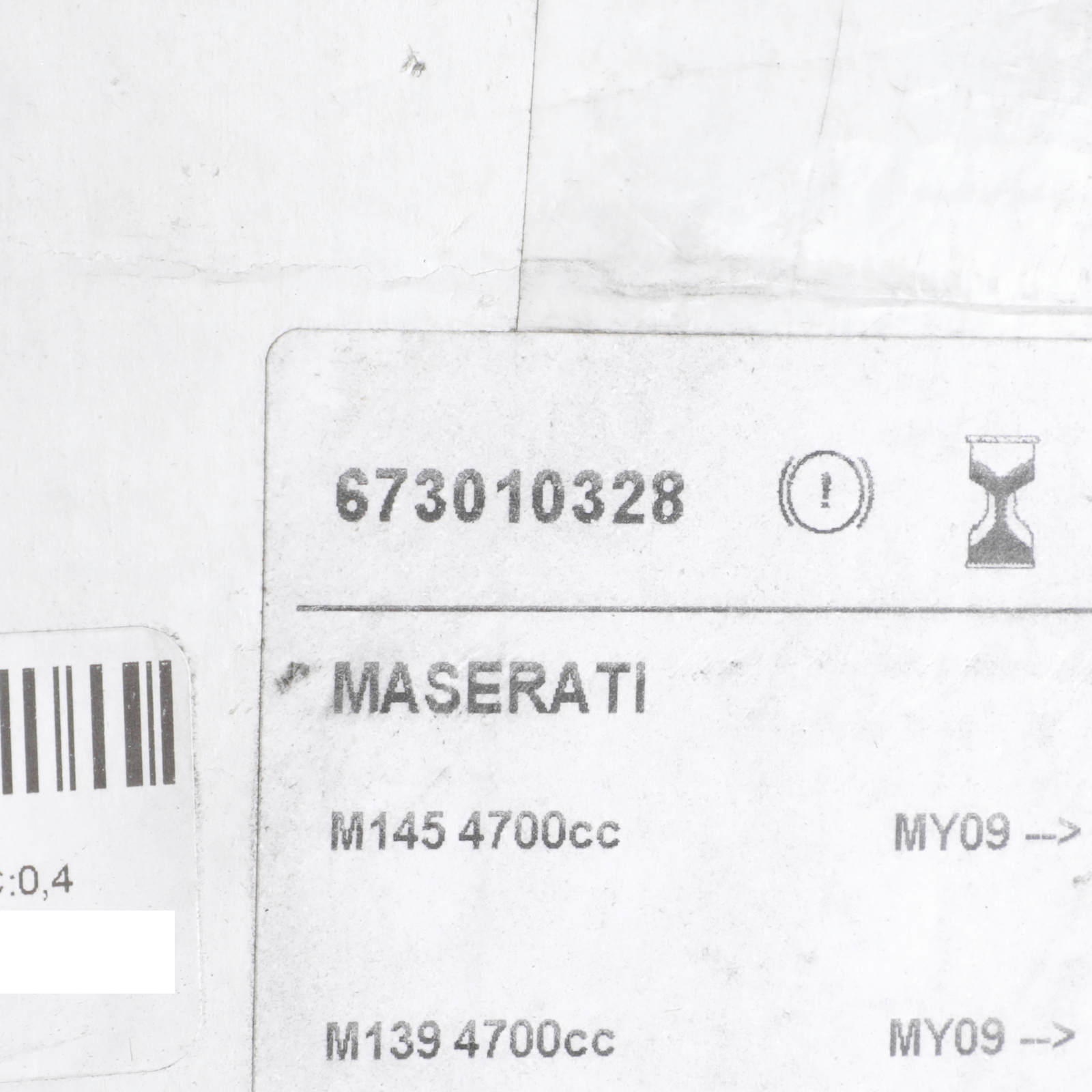 GENUINE MASERATI 2008-2017 M145 M139 QTP GC GT Front Brake Pads Kit 673010328