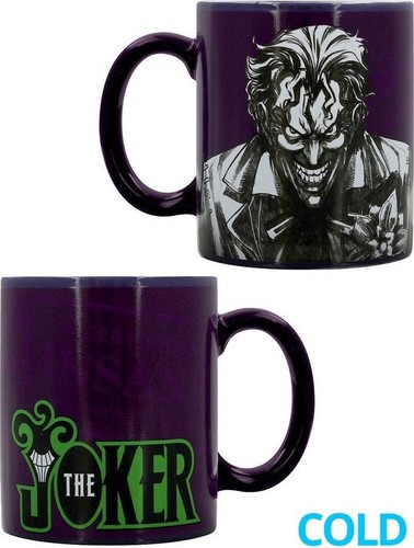 Mug Thermo Réactif The Joker Collection Super Héros Film BD Tasse Café DC Comics - Picture 7 of 24