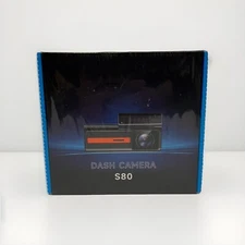 Dash Cam Front and Rear S80 4K+1080P Dual Dash Camera Cars Wifi Car Camera NIB!