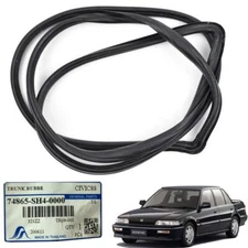 Fit Honda Trunk Lid Rubber Luggage Weatherstrip Seal For Civic Sedan 1989-1991