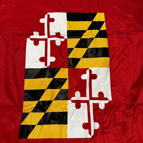 BRAND NEW - Waterproof Maryland Flag Blanket For Stadium, Picnic, Car or Couch - Picture 3 of 9