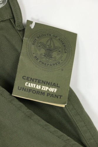 Boy Scouts of America Centennial Canvas Zip-off Uniform Pants Mens Relaxed 29 - Picture 6 of 9