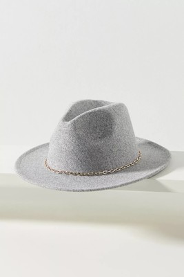 wool Link Trimmed Fedora BNWT new with 