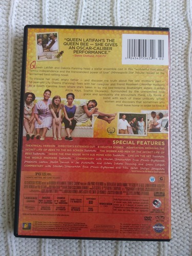 THE SECRET LIFE OF BEES – DVD-REGION-1-LIKE NEW-FREE POST IN AUSTRALIA - Picture 2 of 2