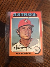 1975 Topps Mini Ken Forsch Houston Astros #357 Baseball Card