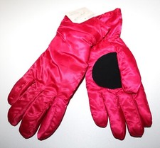 Jaclyn Smith Women's Cold Weather Pink/Black Ski Gloves - Large