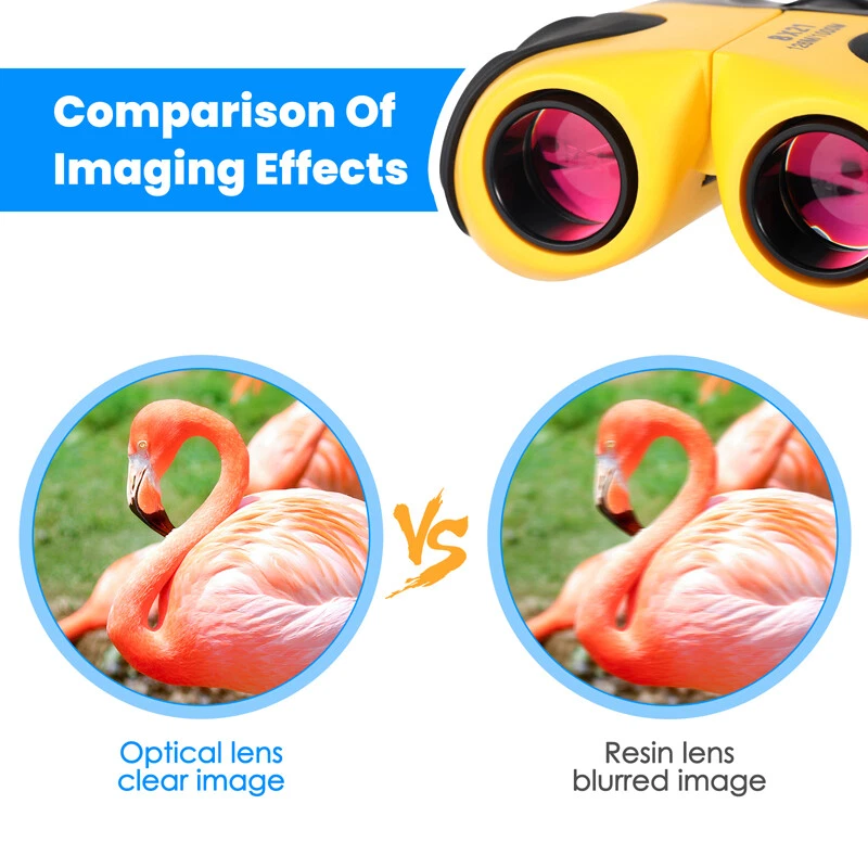 Kids Binocular High Resolution Shockproof Gift for 4 5 6 7 8 Year Old Girl Boy - Image 4 of 4
