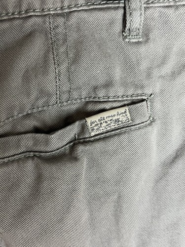 7 For All Mankind Boys Size 14 Gray Shorts 100% Cotton - Picture 3 of 13