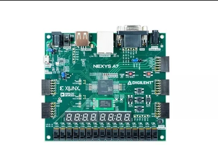 Digilent Nexys A7-100T - FPGA Trainer Board Recommended for ECE Curriculum New - Image 3 of 4