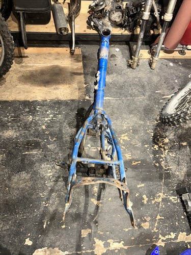 1989 Suzuki RM250M Frame - No Title Clean HIN Free Shipping - Picture 4 of 5
