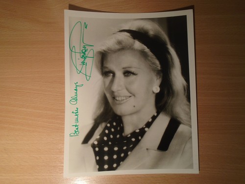 GINGER ROGERS - ORIGINAL SIGNATURE ON LARGE PHOTO #4