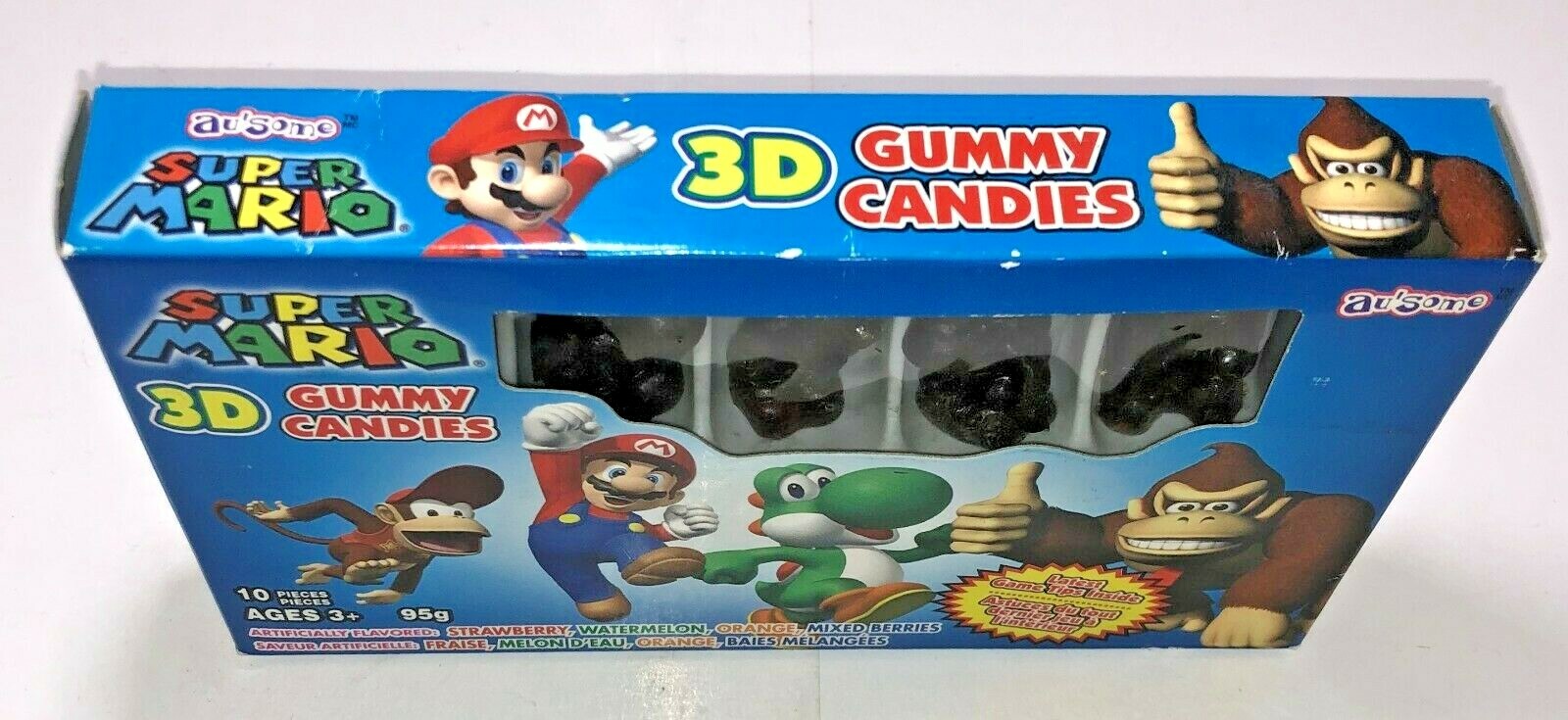 CGRundertow - SUPER MARIO 3-DEES GUMMY Video Game Snack Review