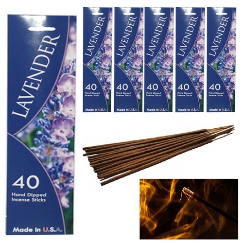240Pack Lavender Scent Incense Sticks Premium Fragrance for Yoga and Spiritual