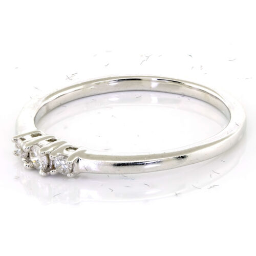 Bridal Basket Set 3Stone Round Diamond Engagement Ring 925 Sterling Silver - Picture 2 of 4