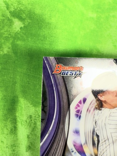 Jordan Beck - 2024 Bowman's Best #26 Colorado Rockies Base Rookie Card - Picture 5 of 11