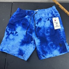 us polo assn swim trunks Color Blue Size Medium New With Tags