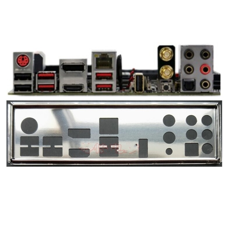 OEM I/O IO Shield For MSI Z170I GAMING PRO AC Blend Bracket Panel ...