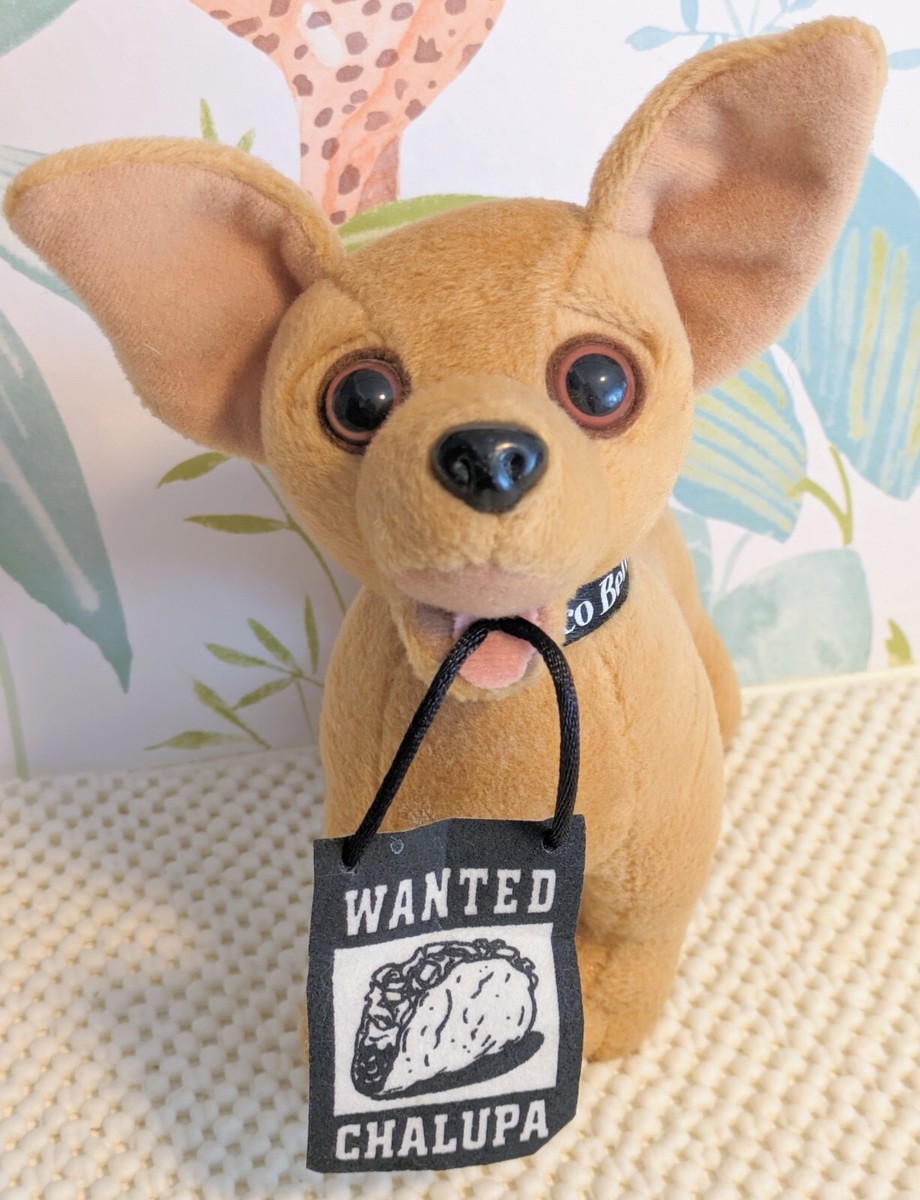 Taco Bell Talking Chihuahua Dog “Drop The Chalupa” Yo Quiero in