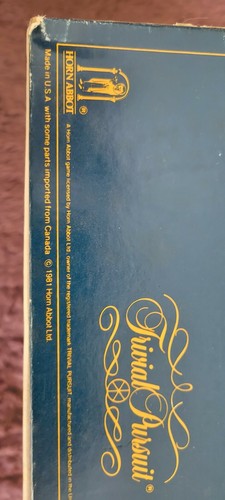 Trivial Pursuit Master Game Genus Edtn Original VTG 1981 - Picture 4 of 6