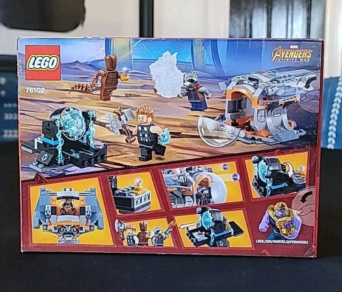 Lego 76102 -- Thor's Weapon Quest New/Factory Sealed Minor Damage To Box - Picture 2 of 8