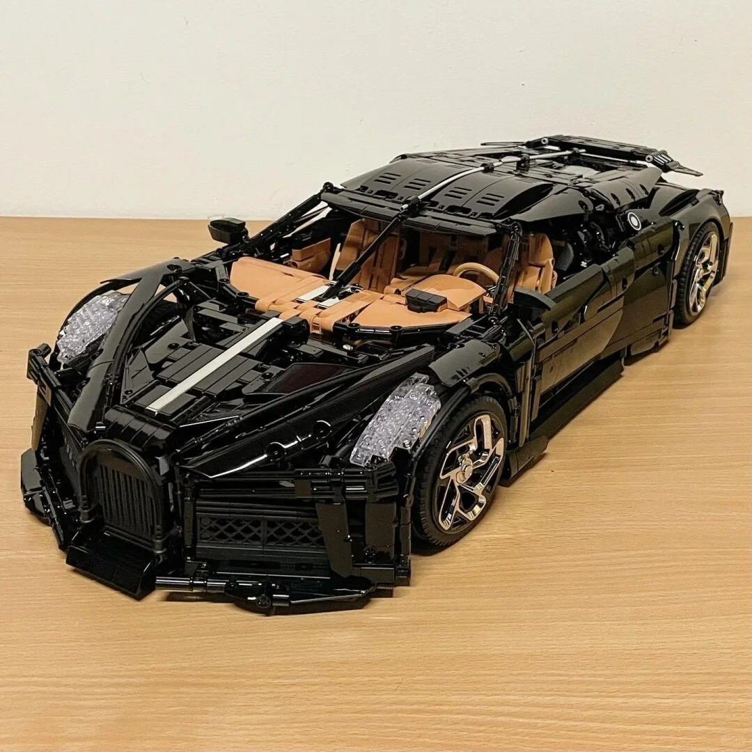 LEGO LIKE CADA Technic black 𝙇𝙖 𝙑𝙤𝙞𝙩𝙪𝙧 Bugatti, Building