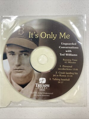 ￼ Ted Williams unguarded conversations talking baseball crash in Korea personal