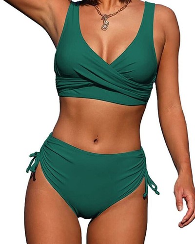Women Swimsuit Push Up Bikini Set Padded Swimwear Swimming Costumes Holiday NEW* - Picture 17 of 18