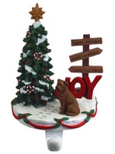 Bull Mastiff Stocking Holder Hanger