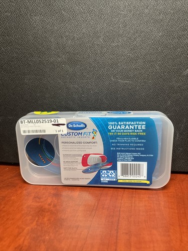 Dr. Scholl's Red Custom Fit Orthotic Insole 5 In 1 Pain Relief CF420 (2408) “T-4 - Picture 2 of 5