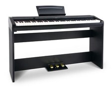 Elegantes Compact Piano mit 88 Hammer-Tasten und 14 hochwertigen Sounds schwarz